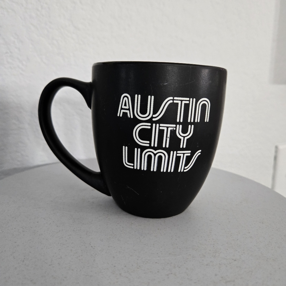 Austin City Limits Ceramic Coffee Mug  Cup ACL Texas Music Concert Series